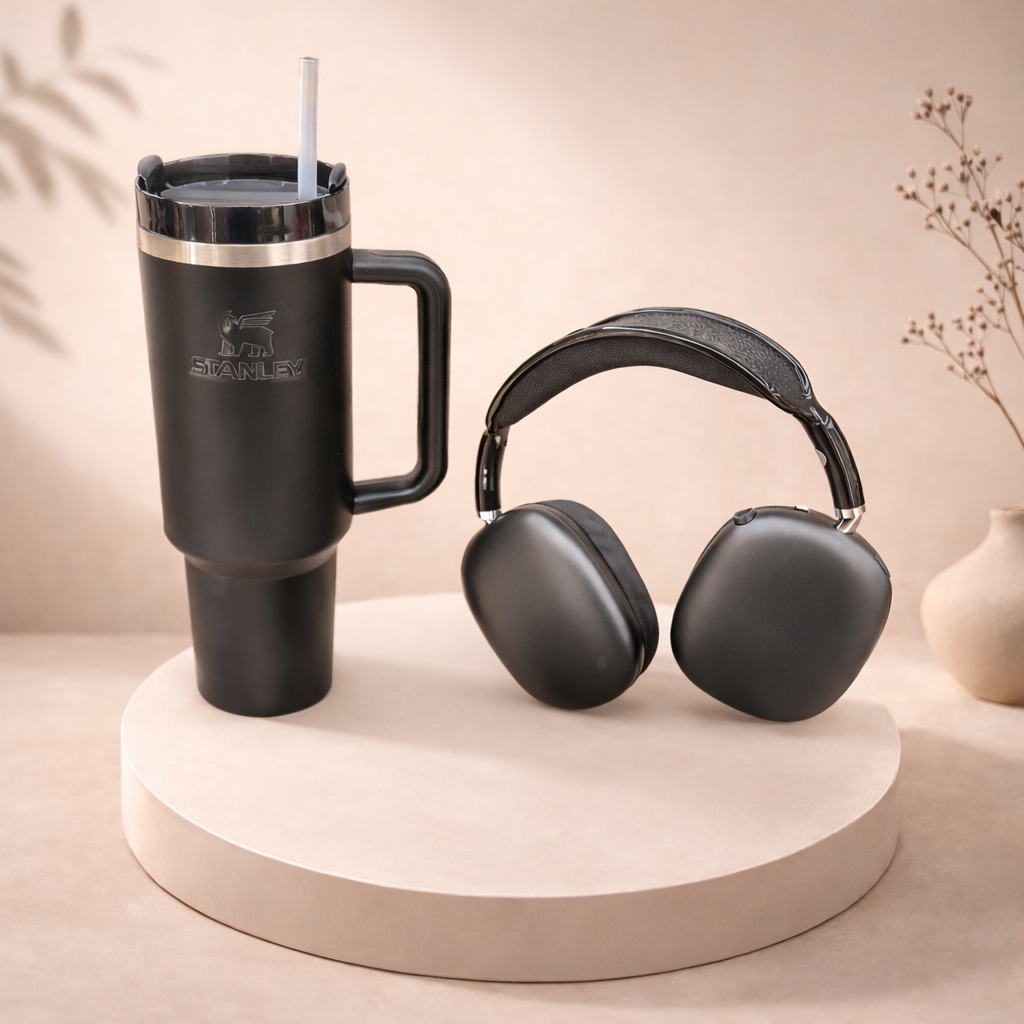 Combo Termo Stanley 1100ml + AirPods Max